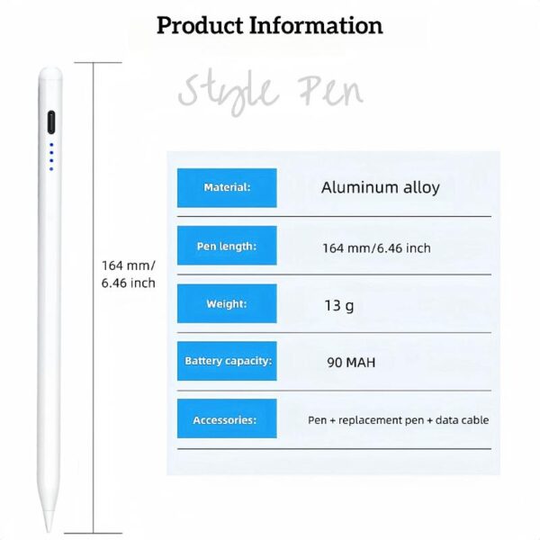 Active Stylus Pen For iPad Touch Screen Apple Pencil Tablets