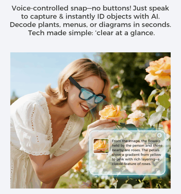 Object Recognition smart glasses