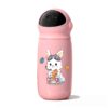 smart fingerprint water bottle-pink